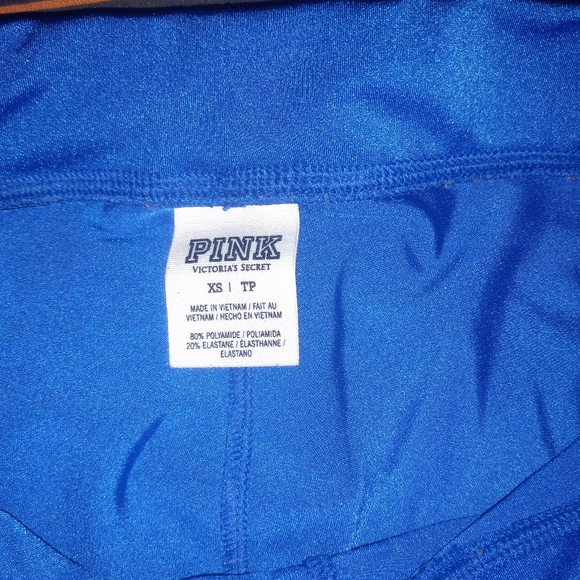 PINK Blue Leggings - Picture 2 of 3